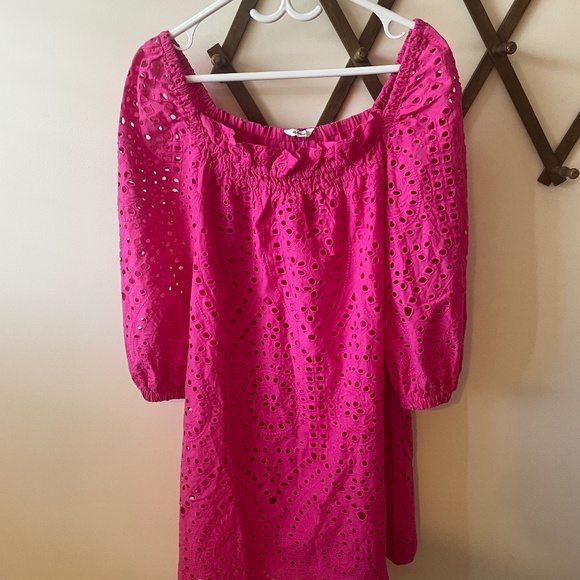 Reitmans Hot Pink knee length dress - Picture 1 of 7